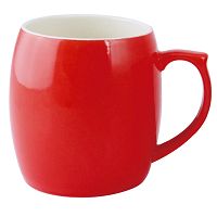 YL-CR15朱紅雙色釉木桶杯B款(001)