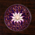 天荷蘭杯墊-紫檀