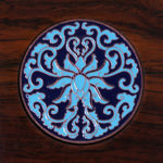 天荷蘭壺承-青藍